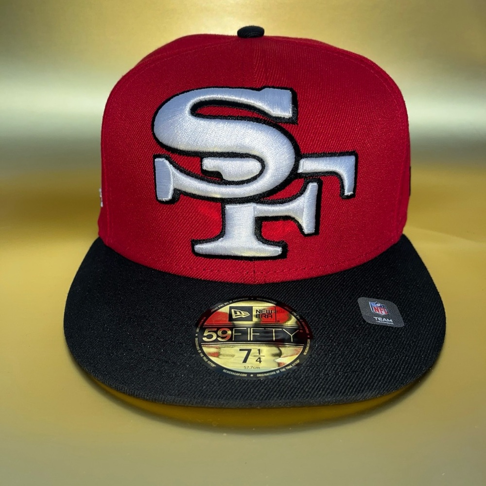 San Francisco 49ers Logo Elements New Era 7 1/4 59fifty